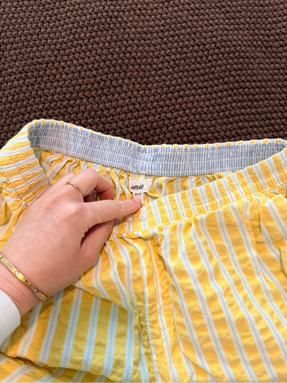 Aerie Real Soft® Rib Trouser PJ - Picture 6 of 8